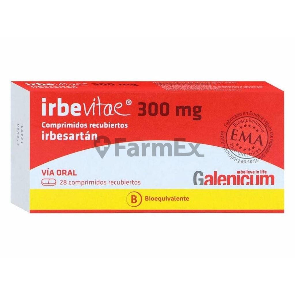 Irbevitae 300 mg x 28 comprimidos Farmex-Pluxee-Persistente